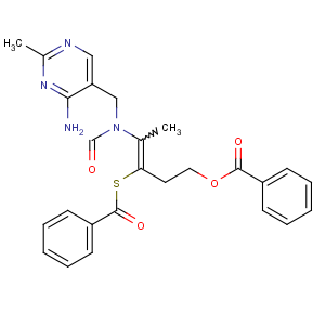 CAS No:299-88-7 [(Z)-4-[(4-amino-2-methylpyrimidin-5-yl)methyl-formylamino]-3-<br />benzoylsulfanylpent-3-enyl] benzoate