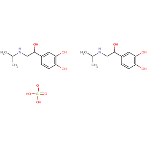 CAS No:299-95-6 4-[1-hydroxy-2-(propan-2-ylamino)ethyl]benzene-1,2-diol
