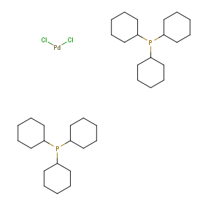 CAS No:29934-17-6 Dichlorobis(tricyclohexylphosphine)palladium(II)