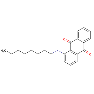 CAS No:29957-04-8 1-(octylamino)anthracene-9,10-dione