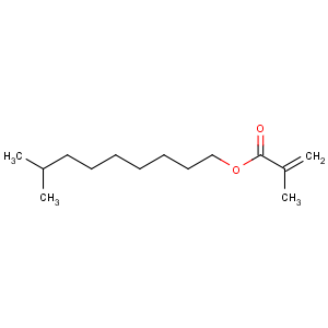 CAS No:29964-84-9 8-methylnonyl 2-methylprop-2-enoate