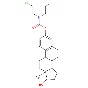 CAS No:2998-57-4 [(8R,9S,13S,14S,17S)-17-hydroxy-13-methyl-6,7,8,9,11,12,14,15,16,<br />17-decahydrocyclopenta[a]phenanthren-3-yl]<br />N,N-bis(2-chloroethyl)carbamate