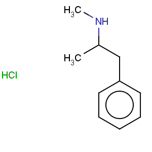 CAS No:300-42-5 Benzeneethanamine, N,a-dimethyl-, hydrochloride (1:1)