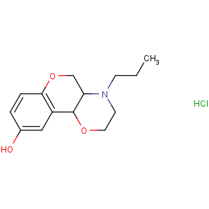 CAS No:300576-59-4 (4aR,10bR)-4-propyl-3,4a,5,10b-tetrahydro-2H-chromeno[4,3-b][1,<br />4]oxazin-9-ol