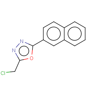 CAS No:300665-29-6 1,3,4-Oxadiazole,2-(chloromethyl)-5-(2-naphthalenyl)-