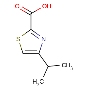 CAS No:300831-06-5 4-propan-2-yl-1,3-thiazole-2-carboxylic acid