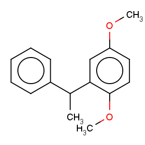 CAS No:30089-62-4 Benzene,1,4-dimethoxy-2-(1-phenylethyl)-