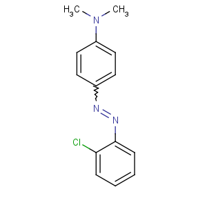CAS No:3010-47-7 4-[(2-chlorophenyl)diazenyl]-N,N-dimethylaniline