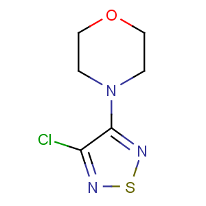 CAS No:30165-96-9 4-(4-chloro-1,2,5-thiadiazol-3-yl)morpholine
