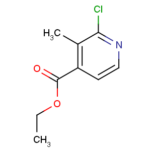 CAS No:301666-92-2 ethyl 2-chloro-3-methylpyridine-4-carboxylate