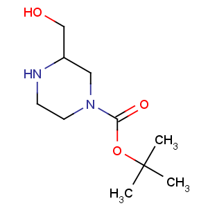 CAS No:301673-16-5 tert-butyl 3-(hydroxymethyl)piperazine-1-carboxylate
