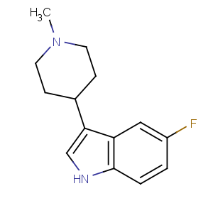 CAS No:301856-29-1 5-fluoro-3-(1-methylpiperidin-4-yl)-1H-indole