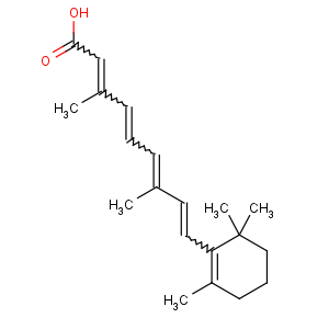 CAS No:302-79-4 (2E,4E,6E,8E)-3,7-dimethyl-9-(2,6,6-trimethylcyclohexen-1-yl)nona-2,4,6,<br />8-tetraenoic acid