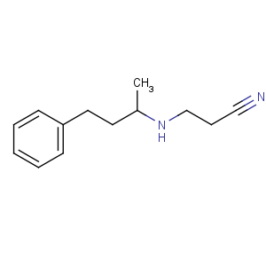 CAS No:302785-50-8 3-(4-phenylbutan-2-ylamino)propanenitrile