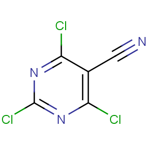 CAS No:3029-64-9 2,4,6-trichloropyrimidine-5-carbonitrile