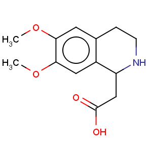 CAS No:303094-23-7 1-Isoquinolineaceticacid, 1,2,3,4-tetrahydro-6,7-dimethoxy-, hydrate (1:1)