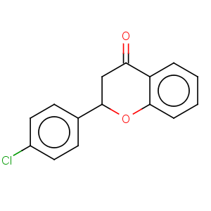 CAS No:3034-10-4 4H-1-Benzopyran-4-one,2-(4-chlorophenyl)-2,3-dihydro-