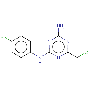 CAS No:30355-61-4 1,3,5-Triazine-2,4-diamine,6-(chloromethyl)-N2-(4-chlorophenyl)-