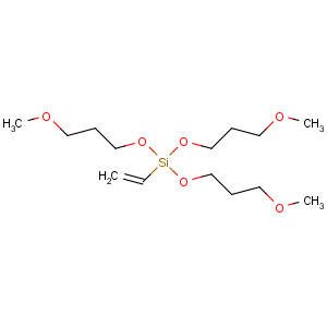 CAS No:303746-21-6 Silane,ethenyltris(2-methoxymethylethoxy)- (9CI)
