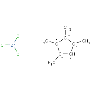 CAS No:304016-43-1 Zirconium,trichloro[(1,2,3,4,5-h)-1,2,3,4-tetramethyl-2,4-cyclopentadien-1-yl]-