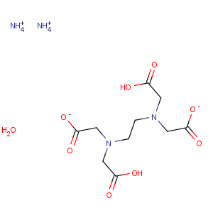 CAS No:304675-80-7 Glycine,N,N'-1,2-ethanediylbis[N-(carboxymethyl)-, diammonium salt, monohydrate (9CI)