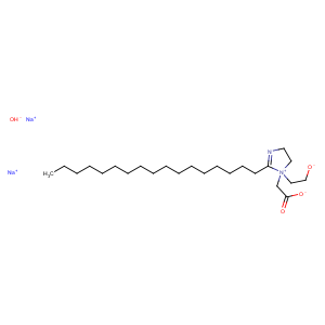 CAS No:30473-39-3 1H-Imidazolium,1-(carboxymethyl)-2-heptadecyl-4,5-dihydro-1-(2-hydroxyethyl)-, hydroxide,sodium salt (1:1:2)