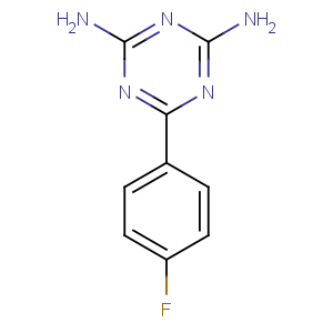 CAS No:30530-44-0 6-(4-fluorophenyl)-1,3,5-triazine-2,4-diamine