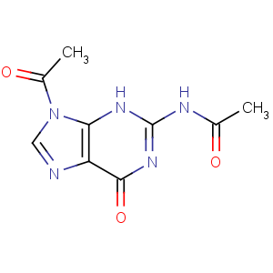 CAS No:3056-33-5 N-(9-acetyl-6-oxo-3H-purin-2-yl)acetamide
