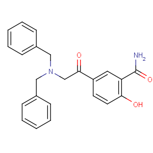 CAS No:30566-92-8 5-[2-(dibenzylamino)acetyl]-2-hydroxybenzamide
