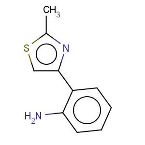 CAS No:305811-38-5 Benzenamine,2-(2-methyl-4-thiazolyl)-