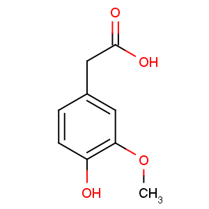CAS No:306-08-1 2-(4-hydroxy-3-methoxyphenyl)acetic acid
