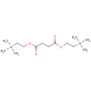 CAS No:306-40-1 Ethanaminium,2,2'-[(1,4-dioxo-1,4-butanediyl)bis(oxy)]bis[N,N,N-trimethyl-