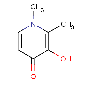 CAS No:30652-11-0 3-hydroxy-1,2-dimethylpyridin-4-one
