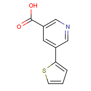 CAS No:306934-96-3 5-thiophen-2-ylpyridine-3-carboxylic acid