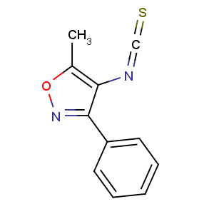 CAS No:306934-97-4 4-isothiocyanato-5-methyl-3-phenyl-1,2-oxazole