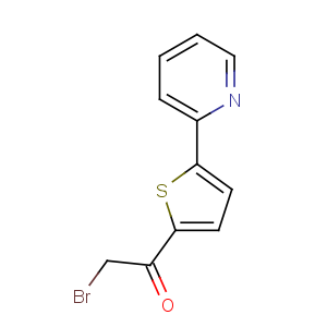 CAS No:306935-06-8 2-bromo-1-(5-pyridin-2-ylthiophen-2-yl)ethanone