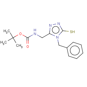 CAS No:306935-43-3 4-Benzyl-5-(N-tert-butoxycarbonylaminomethyl)-1,2,4-triazole-3-thiol