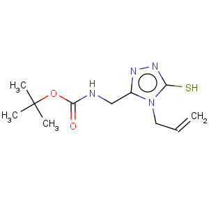 CAS No:306935-46-6 tert-Butyl N-[(4-allyl-5-mercapto-4H-1,2,4-triazol-3-yl)methyl]carbamate