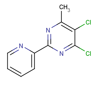 CAS No:306935-55-7 4,5-dichloro-6-methyl-2-pyridin-2-ylpyrimidine