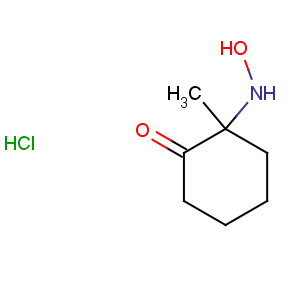 CAS No:306935-62-6 Cyclohexanone,2-(hydroxyamino)-2-methyl-, hydrochloride (1:1)