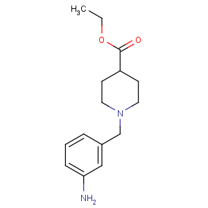 CAS No:306937-22-4 ethyl 1-[(3-aminophenyl)methyl]piperidine-4-carboxylate