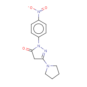 CAS No:30818-17-8 1-(4-Nitrophenyl)-3-pyrrolidino-2-pyrazolin-5-one