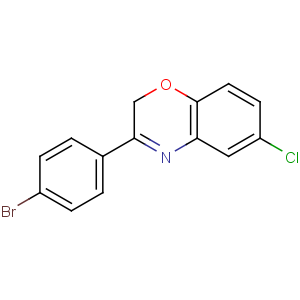 CAS No:309263-43-2 3-(4-bromophenyl)-6-chloro-2H-1,4-benzoxazine