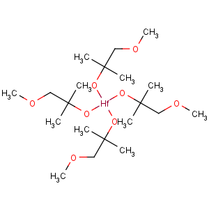 CAS No:309915-48-8 Hafnium,tetrakis[1-(methoxy-kO)-2-methyl-2-propanolato-kO]-
