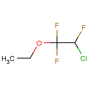 CAS No:310-71-4 2-chloro-1-ethoxy-1,1,2-trifluoroethane