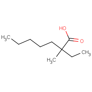 CAS No:31080-38-3 Heptanoic acid,2-ethyl-2-methyl-