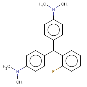 CAS No:3110-13-2 Benzenamine,4,4'-[(2-fluorophenyl)methylene]bis[N,N-dimethyl-