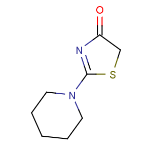 CAS No:31101-37-8 4(5H)-Thiazolone,2-(1-piperidinyl)-