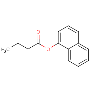 CAS No:3121-70-8 naphthalen-1-yl butanoate