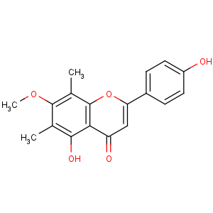 CAS No:3122-87-0 4H-1-Benzopyran-4-one,5-hydroxy-2-(4-hydroxyphenyl)-7-methoxy-6,8-dimethyl-